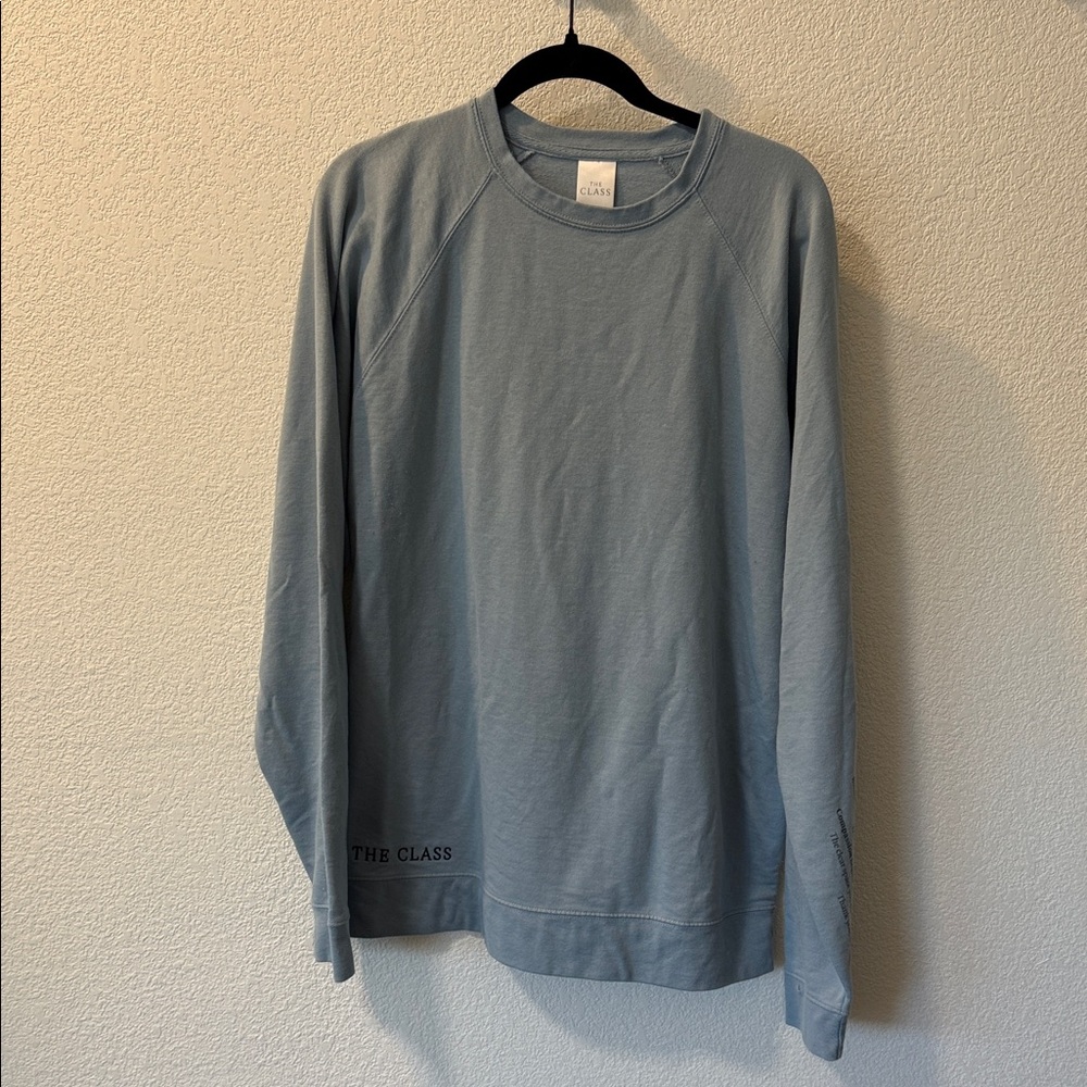 The Class: Blue long sleeve sweatshirt